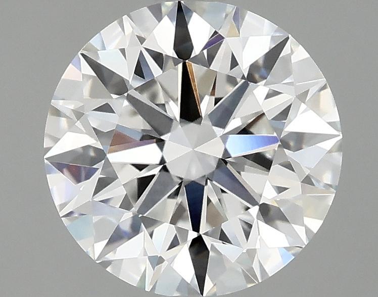 2.57 Carat Round Shaped Ideal Cut VVS2 IGI Certified Lab Grown Diamond