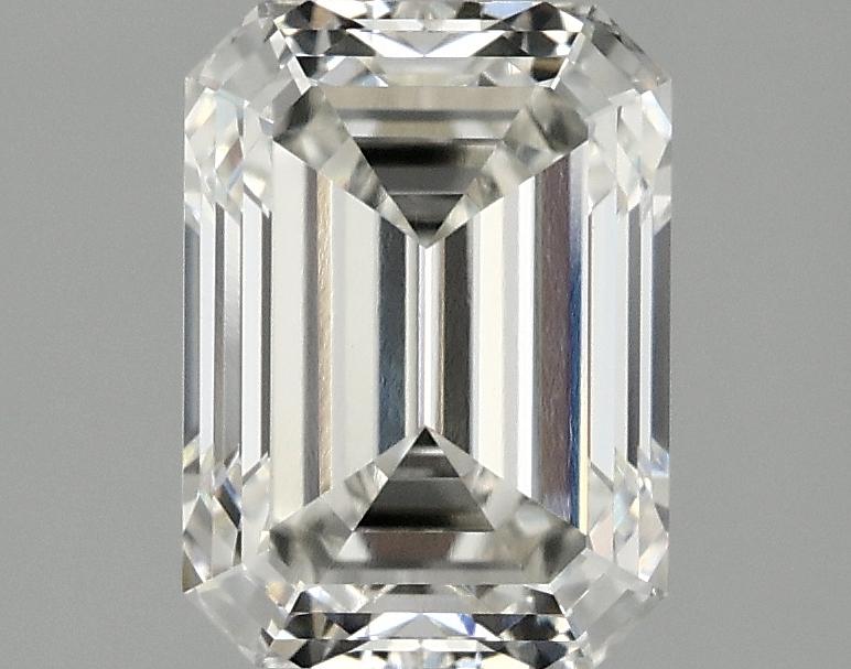 2.09 Carat Emerald Shaped Excellent Cut VVS2 IGI Certified Lab Grown Diamond