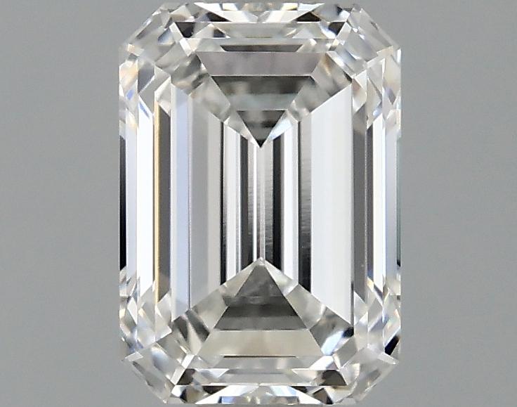 1.08 Carat Emerald Shaped Ideal Cut VVS2 IGI Certified Lab Grown Diamond