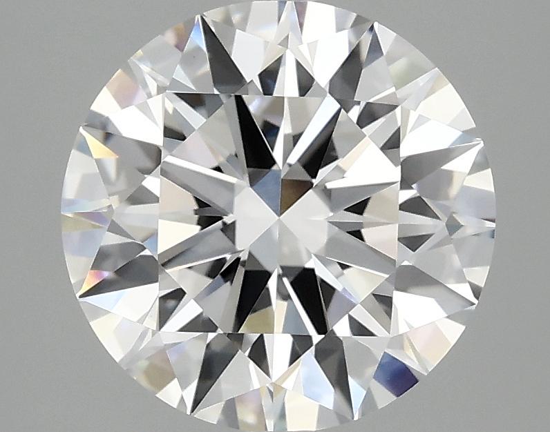 3.09 Carat Round Shaped Ideal Cut VVS2 IGI Certified Lab Grown Diamond