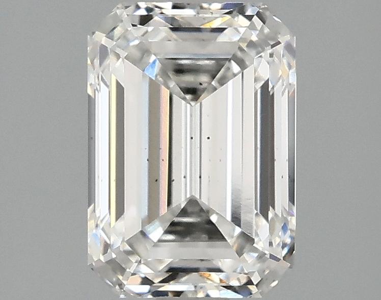 1.98 Carat Emerald Shaped Ideal Cut VS2 IGI Certified Lab Grown Diamond
