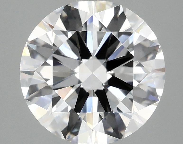 2.57 Carat Round Shaped Ideal Cut VVS2 IGI Certified Lab Grown Diamond