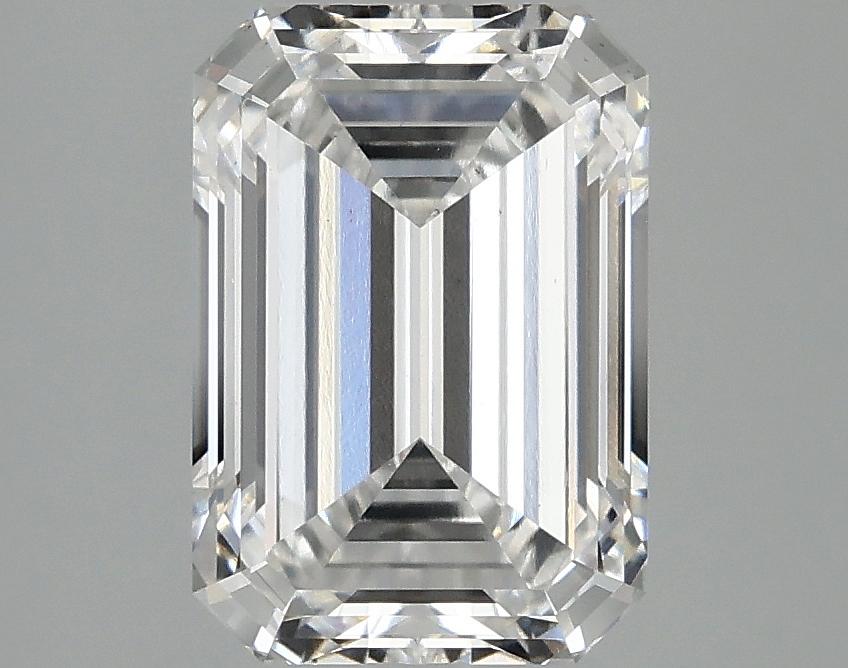2.97 Carat Emerald Shaped Ideal Cut VS2 IGI Certified Lab Grown Diamond
