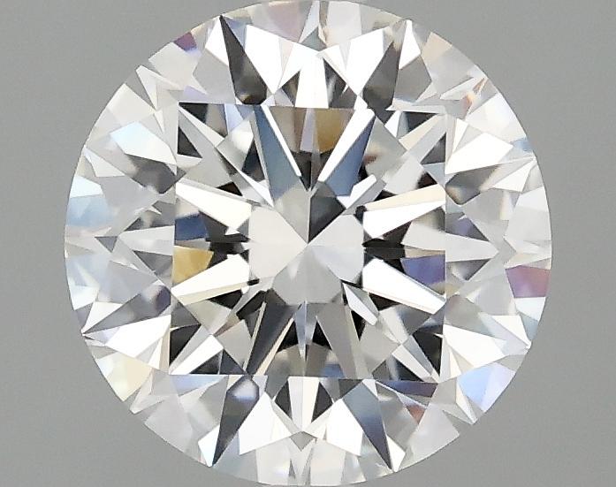 2.07 Carat Round Shaped Ideal Cut VVS2 IGI Certified Lab Grown Diamond