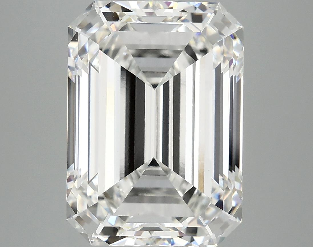 7.18 Carat Emerald Shaped Excellent Cut VVS2 IGI Certified Lab Grown Diamond