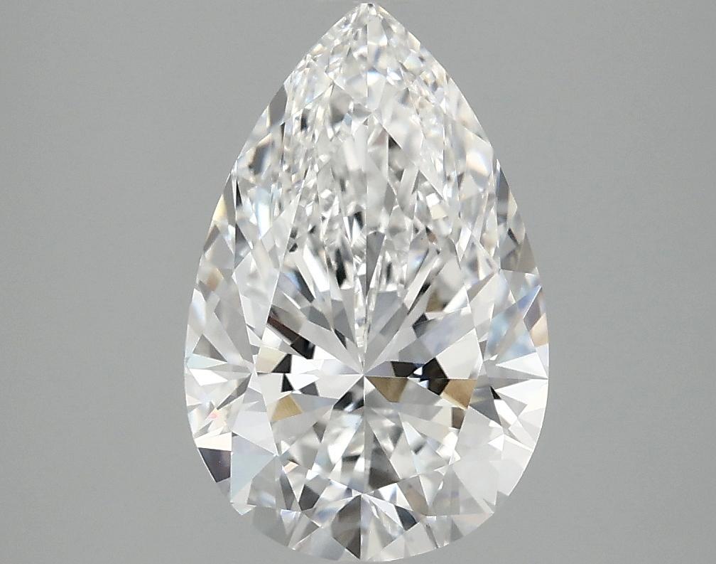 2.52 Carat Pear Shaped Ideal Cut VVS2 IGI Certified Lab Grown Diamond