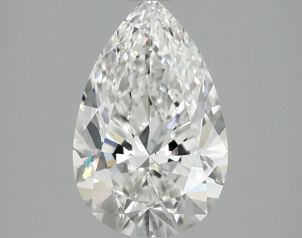 2.52 Carat Pear Shaped Ideal Cut VS2 IGI Certified Lab Grown Diamond