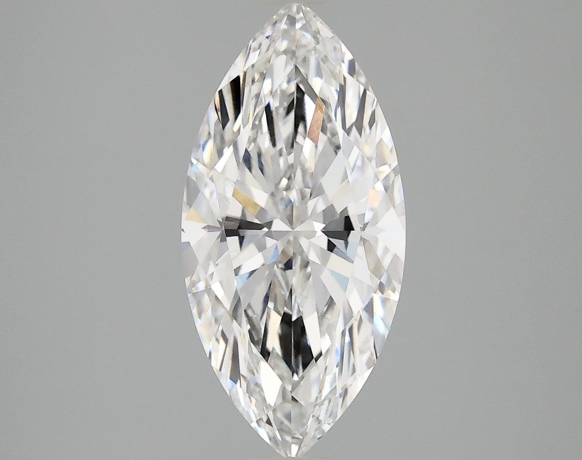 2.02 Carat Marquise Shaped Excellent Cut VVS2 IGI Certified Lab Grown Diamond