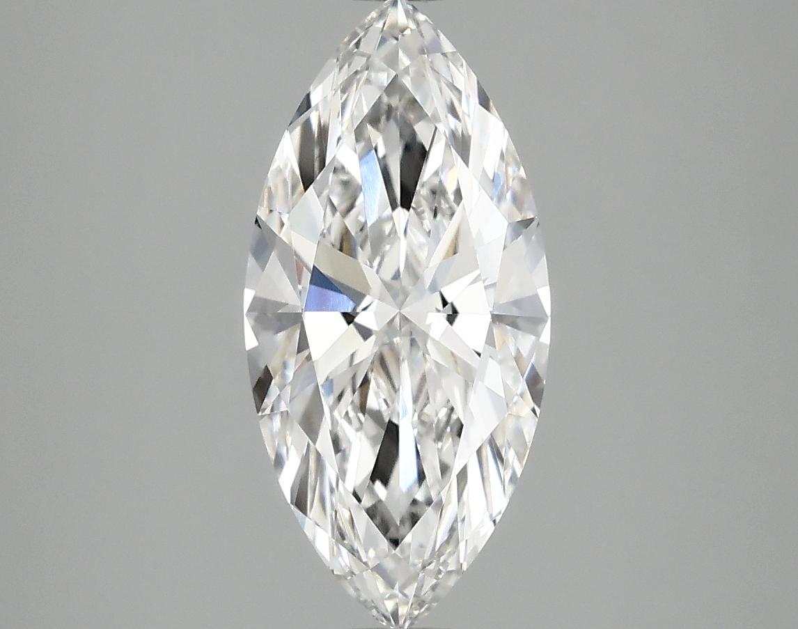 2.0 Carat Marquise Shaped Excellent Cut VVS1 IGI Certified Lab Grown Diamond