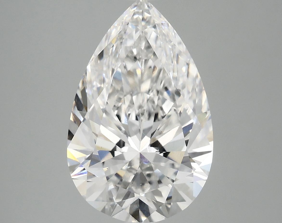 4.03 Carat Pear Shaped Ideal Cut VS1 IGI Certified Lab Grown Diamond