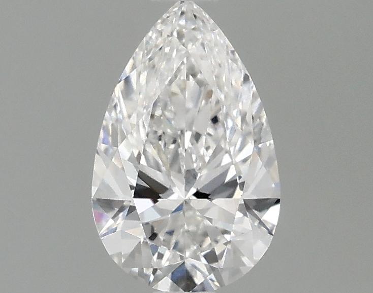0.97 Carat Pear Shaped Ideal Cut VVS2 IGI Certified Lab Grown Diamond