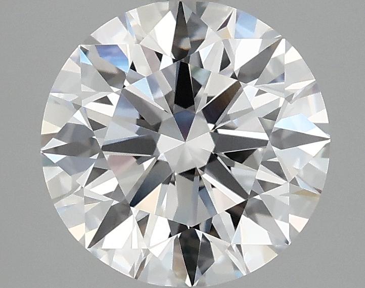2.58 Carat Round Shaped Ideal Cut VVS2 IGI Certified Lab Grown Diamond