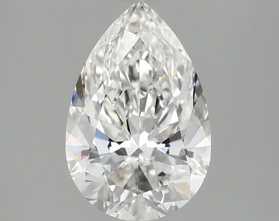 2.1 Carat Pear Shaped Excellent Cut VVS2 IGI Certified Lab Grown Diamond