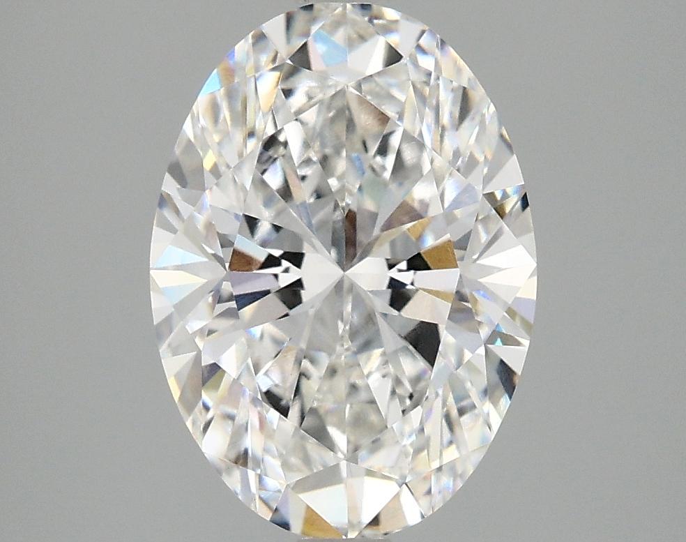 3.09 Carat Oval Shaped Ideal Cut VVS2 IGI Certified Lab Grown Diamond