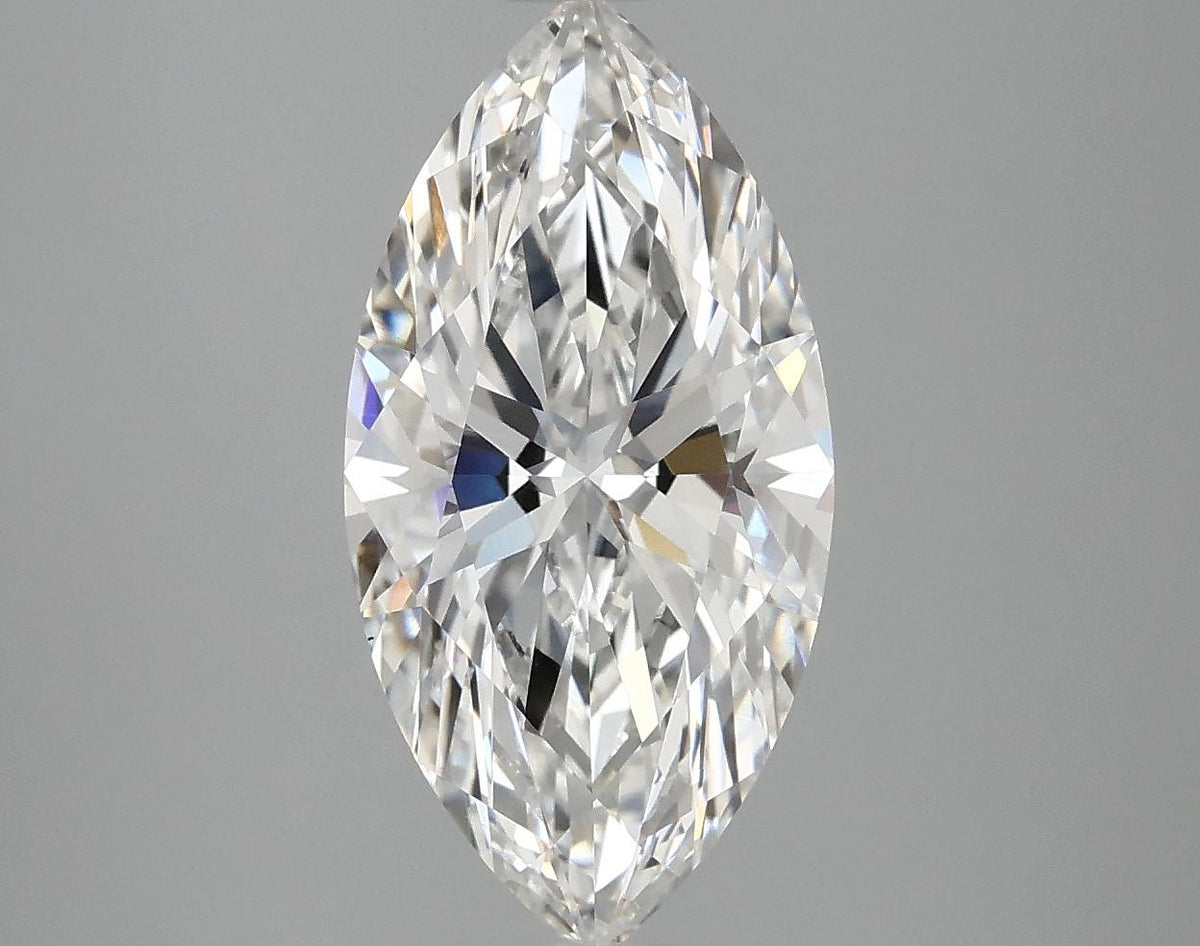 3.02 Carat Marquise Shaped Ideal Cut VS1 IGI Certified Lab Grown Diamond