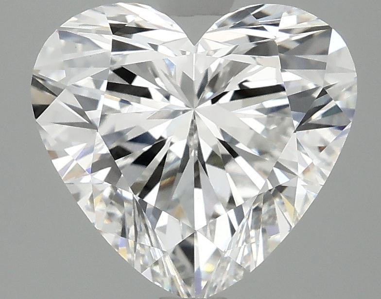 3.1 Carat Heart Shaped Ideal Cut VVS2 IGI Certified Lab Grown Diamond