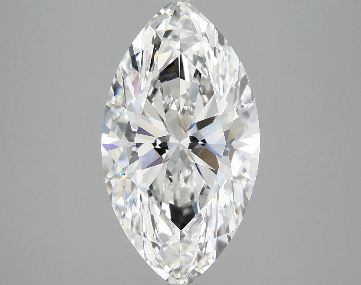 3.01 Carat Marquise Shaped Excellent Cut VVS2 IGI Certified Lab Grown Diamond