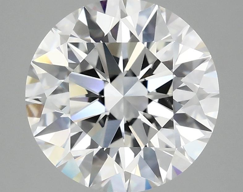 3.09 Carat Round Shaped Excellent Cut VVS2 IGI Certified Lab Grown Diamond