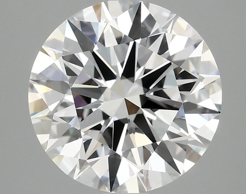 3.09 Carat Round Shaped Ideal Cut VVS2 IGI Certified Lab Grown Diamond