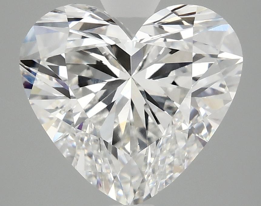 3.82 Carat Heart Shaped Ideal Cut VS1 IGI Certified Lab Grown Diamond