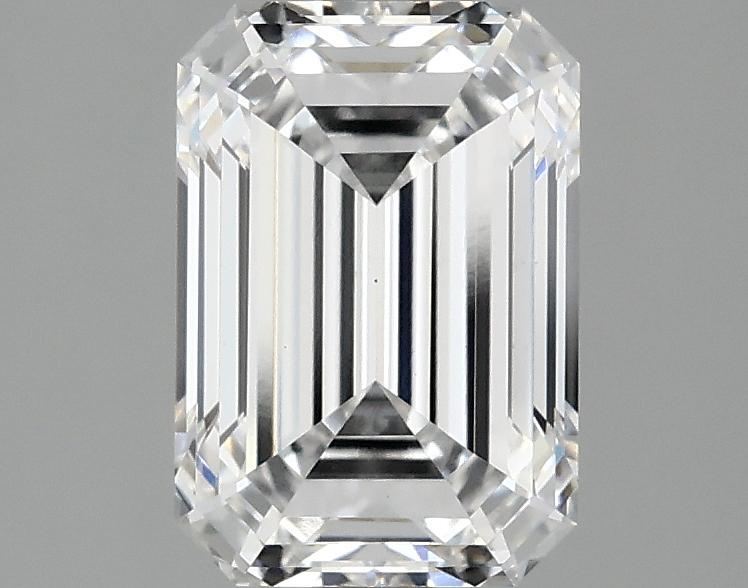 2.1 Carat Emerald Shaped Ideal Cut VS1 IGI Certified Lab Grown Diamond