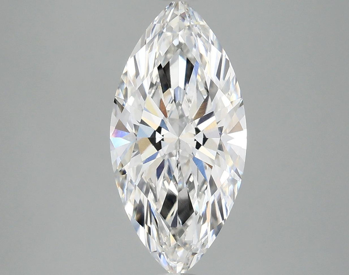 2.58 Carat Marquise Shaped Excellent Cut VS1 IGI Certified Lab Grown Diamond