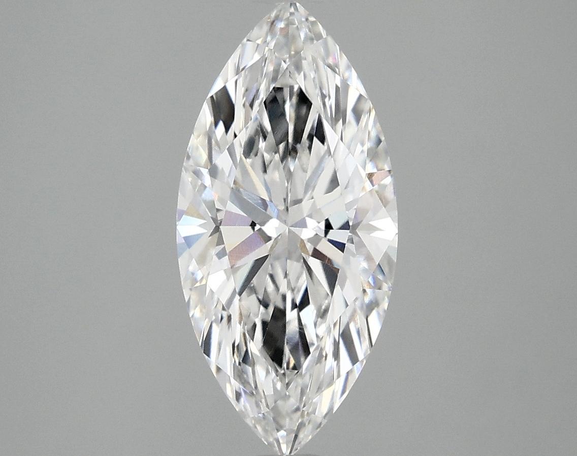 2.07 Carat Marquise Shaped Excellent Cut VVS2 IGI Certified Lab Grown Diamond