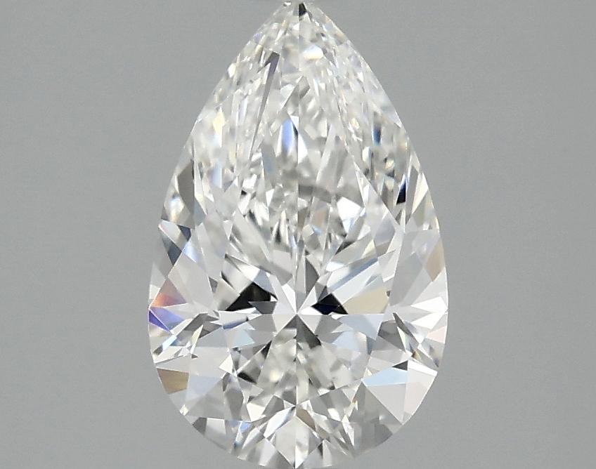 1.57 Carat Pear Shaped Ideal Cut VVS2 IGI Certified Lab Grown Diamond