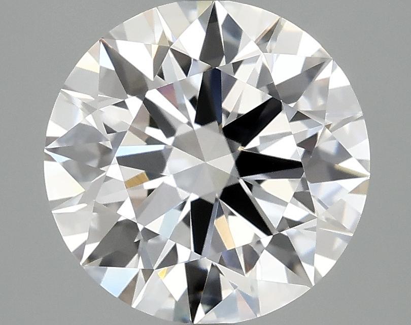 3.09 Carat Round Shaped Excellent Cut VVS2 IGI Certified Lab Grown Diamond