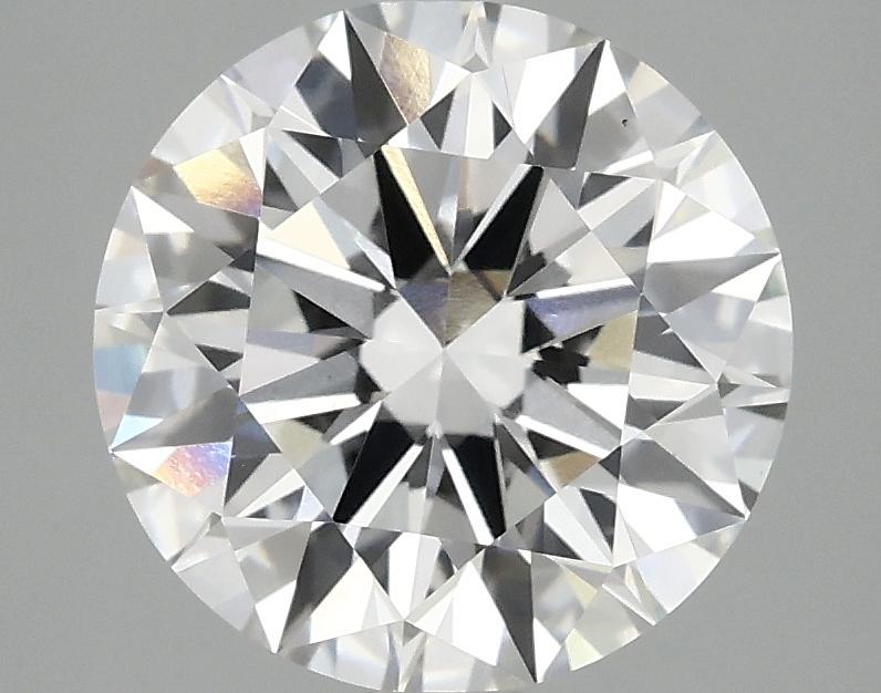 3.09 Carat Round Shaped Ideal Cut VS1 IGI Certified Lab Grown Diamond