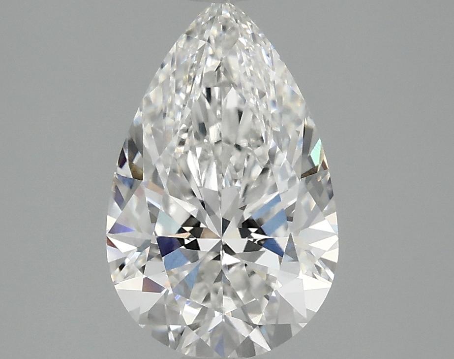 1.98 Carat Pear Shaped Ideal Cut VVS2 IGI Certified Lab Grown Diamond