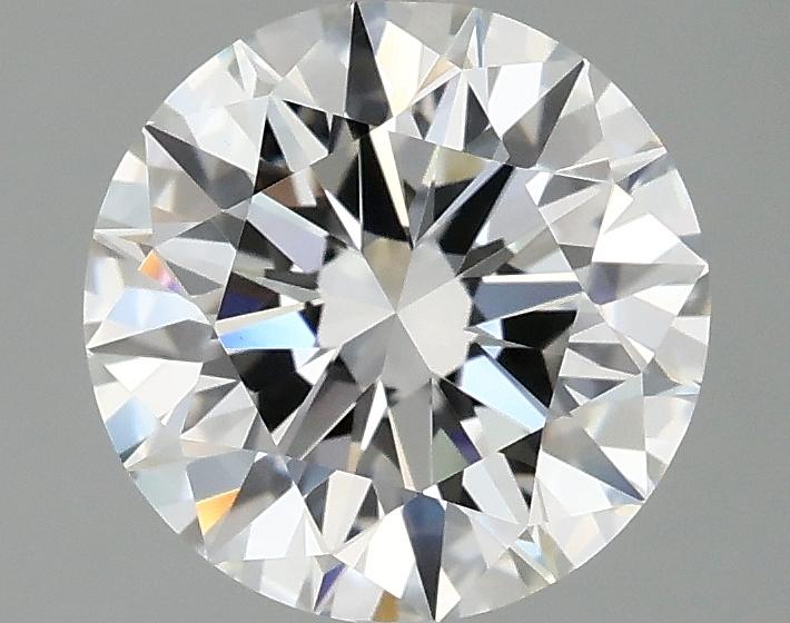 2.07 Carat Round Shaped Ideal Cut VVS2 IGI Certified Lab Grown Diamond