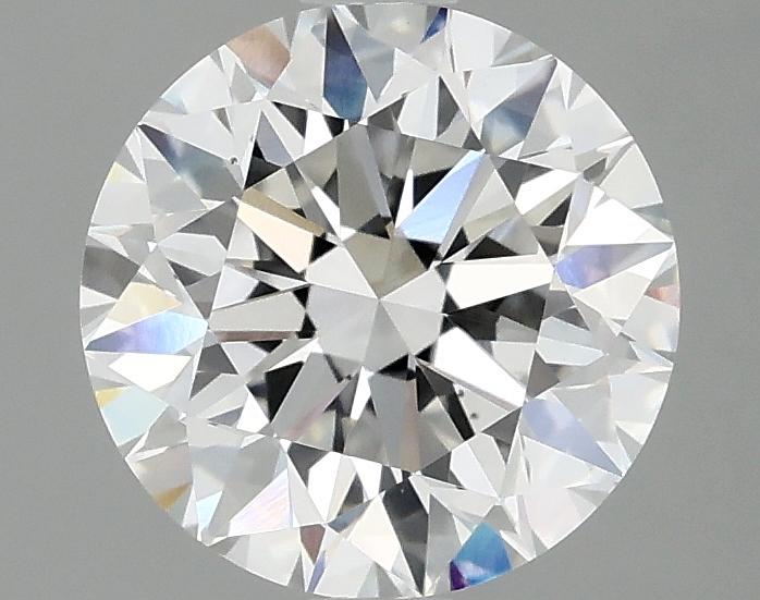 2.09 Carat Round Shaped Excellent Cut VS1 IGI Certified Lab Grown Diamond