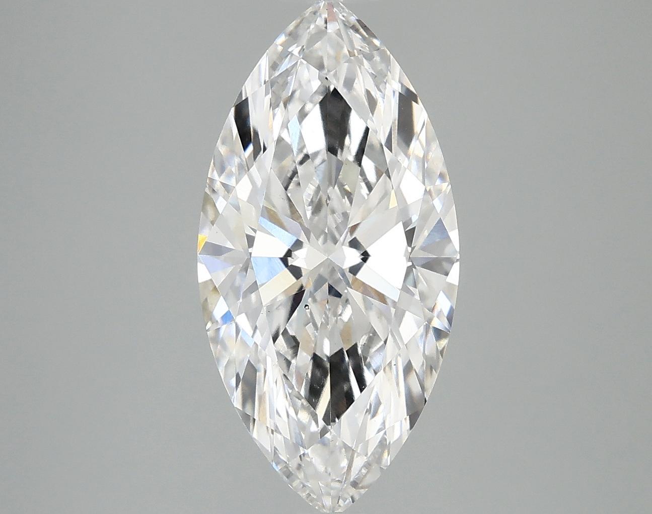 3.06 Carat Marquise Shaped Ideal Cut VS2 IGI Certified Lab Grown Diamond
