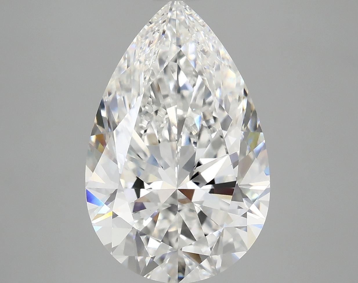 5.01 Carat Pear Shaped Ideal Cut VS1 IGI Certified Lab Grown Diamond