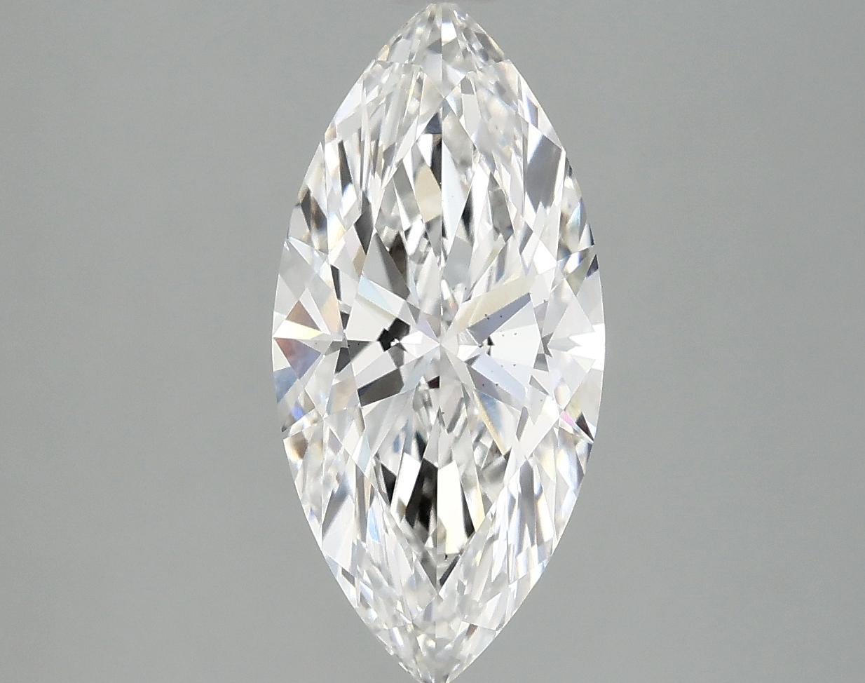2.51 Carat Marquise Shaped Very Good Cut VS2 IGI Certified Lab Grown Diamond
