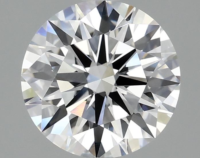 2.08 Carat Round Shaped Ideal Cut VVS2 IGI Certified Lab Grown Diamond