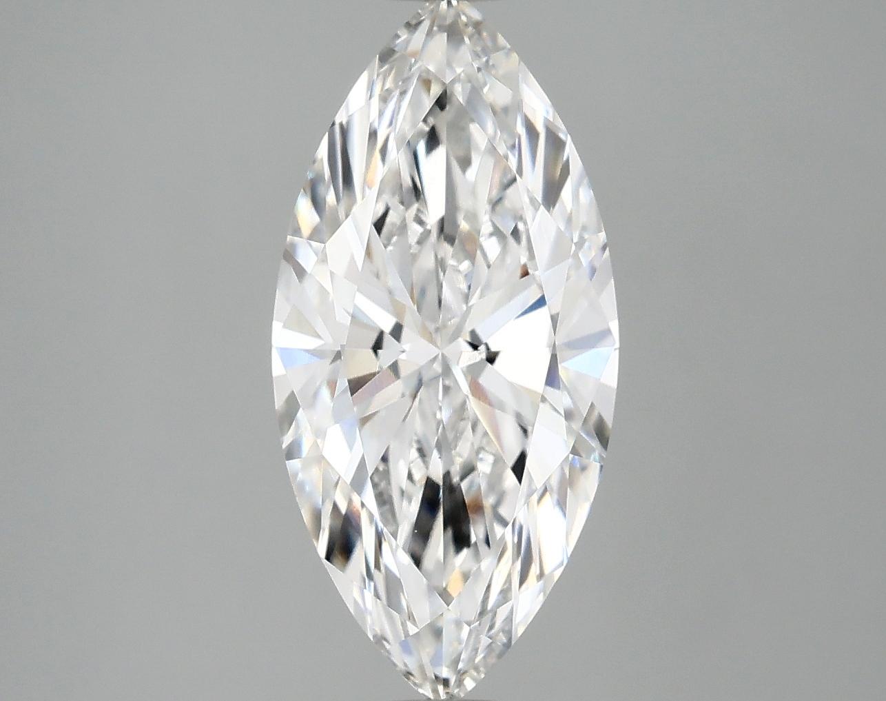 3.09 Carat Marquise Shaped Excellent Cut VS1 IGI Certified Lab Grown Diamond