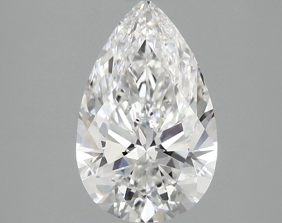 2.02 Carat Pear Shaped Ideal Cut VVS2 IGI Certified Lab Grown Diamond