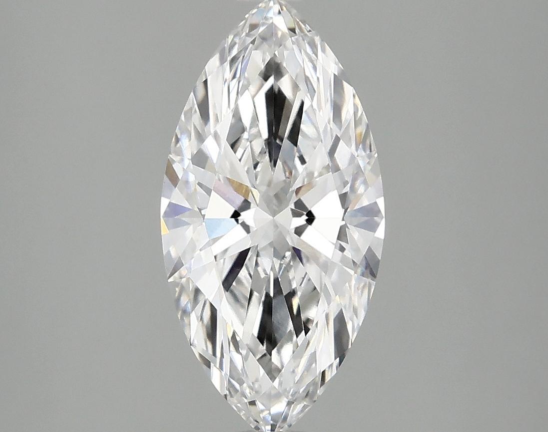 1.84 Carat Marquise Shaped Ideal Cut VVS2 IGI Certified Lab Grown Diamond