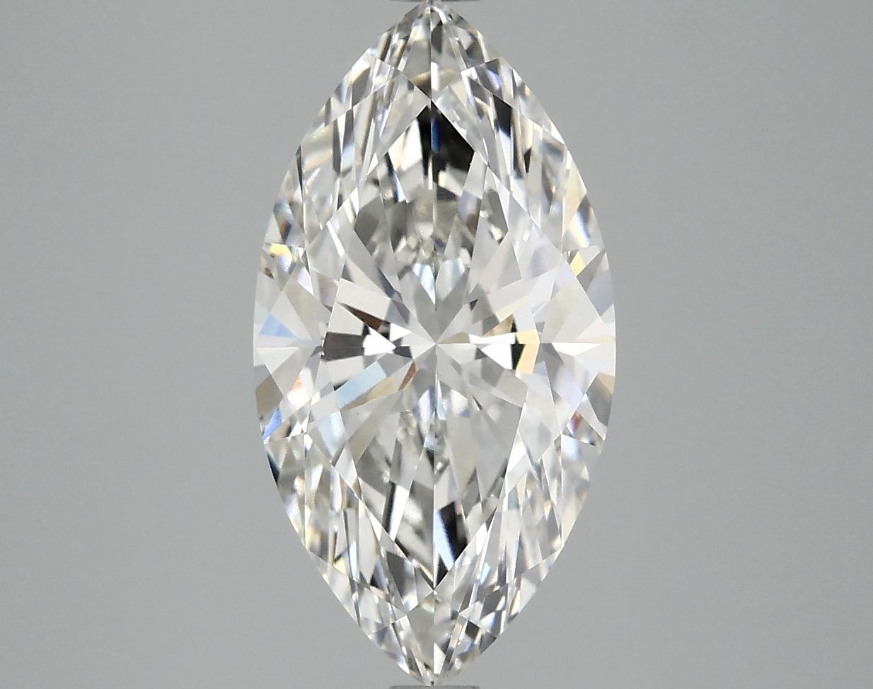 3.09 Carat Marquise Shaped Ideal Cut VS1 IGI Certified Lab Grown Diamond