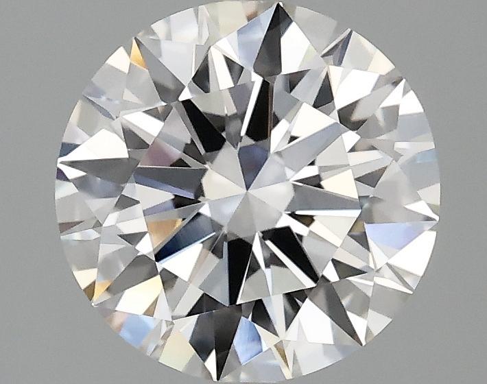 1.96 Carat Round Shaped Ideal Cut VVS2 IGI Certified Lab Grown Diamond