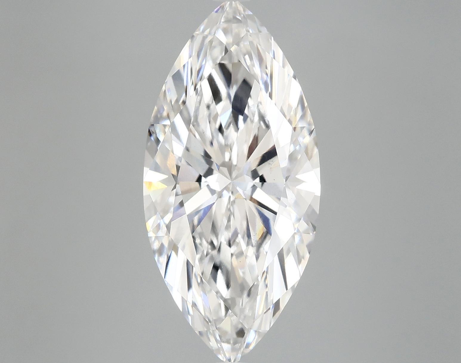 4.74 Carat Marquise Shaped Excellent Cut VS1 IGI Certified Lab Grown Diamond