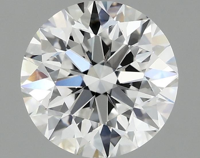 2.07 Carat Round Shaped Excellent Cut VVS2 IGI Certified Lab Grown Diamond