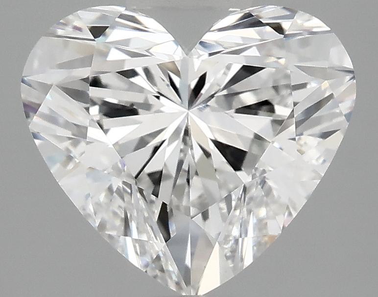3.09 Carat Heart Shaped Ideal Cut VVS2 IGI Certified Lab Grown Diamond