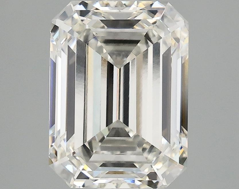 3.08 Carat Emerald Shaped Excellent Cut VS1 IGI Certified Lab Grown Diamond