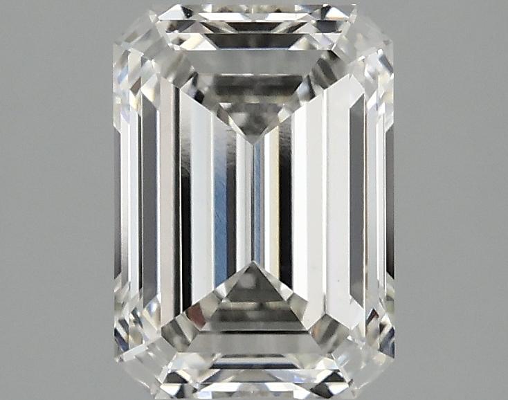 2.05 Carat Emerald Shaped Ideal Cut VVS2 IGI Certified Lab Grown Diamond