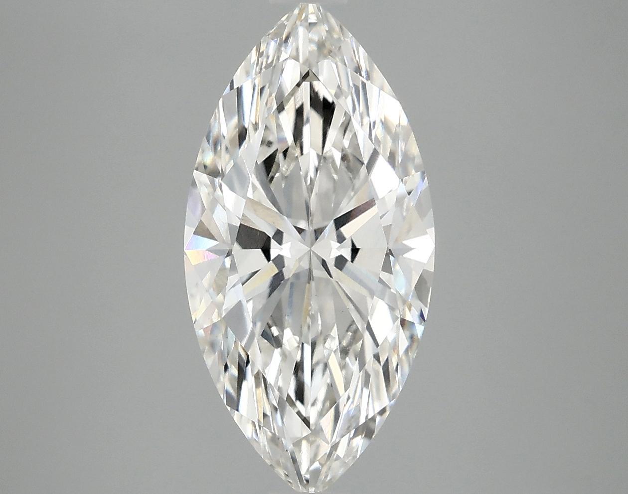 3.09 Carat Marquise Shaped Ideal Cut VS1 IGI Certified Lab Grown Diamond
