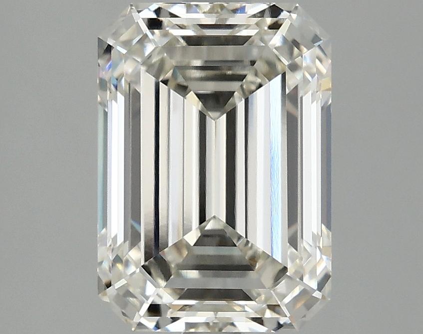 3.07 Carat Emerald Shaped Excellent Cut VVS1 IGI Certified Lab Grown Diamond