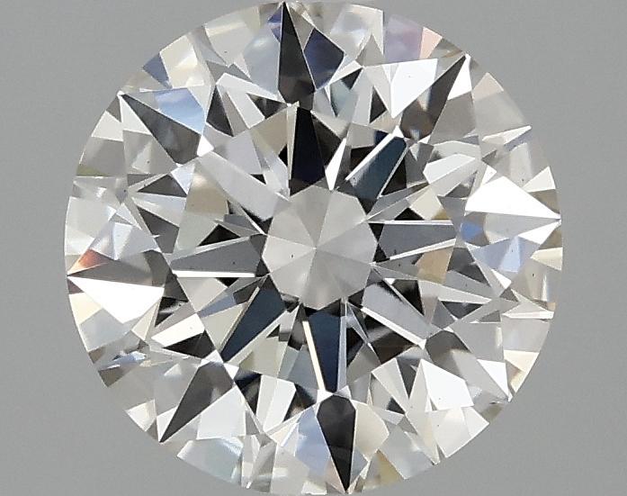2.01 Carat Round Shaped Ideal Cut VS2 IGI Certified Lab Grown Diamond